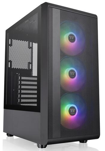 Купить Корпус Thermaltake S200 TG ARGB [CA-1X2-00M1WN-00] черный  5074258. Характеристики, отзывы и цены в Донецке
