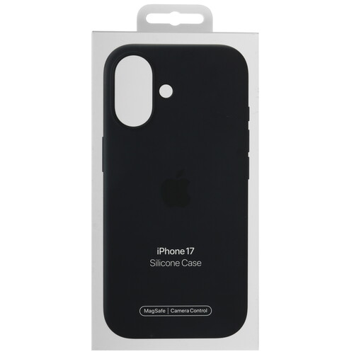 Купить Накладка  Apple Silicone Case для Apple iPhone 17 черный  5641855. Характеристики, отзывы и цены в Донецке