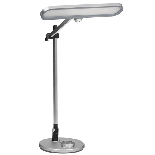Купить Настольный светильник Camelion KD-879 C03 серебристый  9198530. Характеристики, отзывы и цены в Донецке