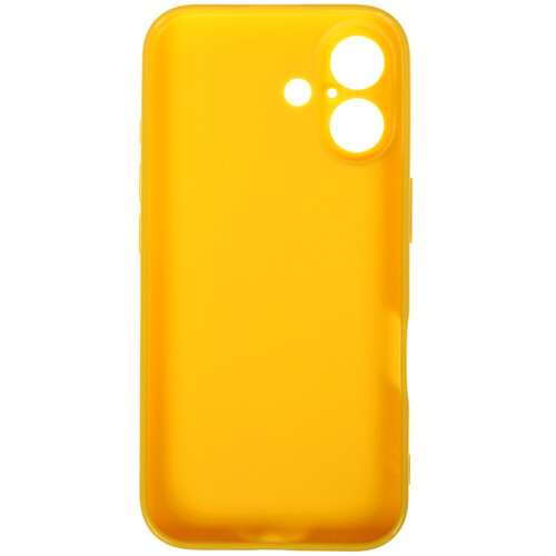 Купить Накладка  DF для Apple iPhone 16 желтый  5475761. Характеристики, отзывы и цены в Донецке