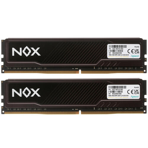 Купить Оперативная память Apacer NOX [AH4U16G32C28YMBAA-2] 16 ГБ  5095693. Характеристики, отзывы и цены в Донецке