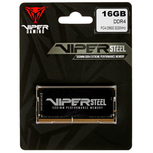 Купить Оперативная память SODIMM Patriot Viper Steel [PVS416G320C8S] 16 ГБ  5029575. Характеристики, отзывы и цены в Донецке