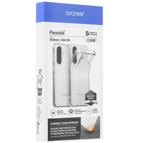Купить Накладка  Araree Flexield для Samsung Galaxy A56 прозрачный  5617366. Характеристики, отзывы и цены в Донецке