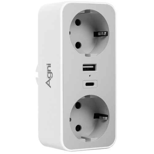 Купить Разветвитель AGNI TP-WB2U2E белый  9289373. Характеристики, отзывы и цены в Донецке