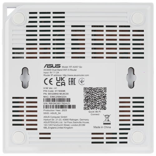 Купить Wi-Fi роутер ASUS RT-AX57 Go  5449599. Характеристики, отзывы и цены в Донецке