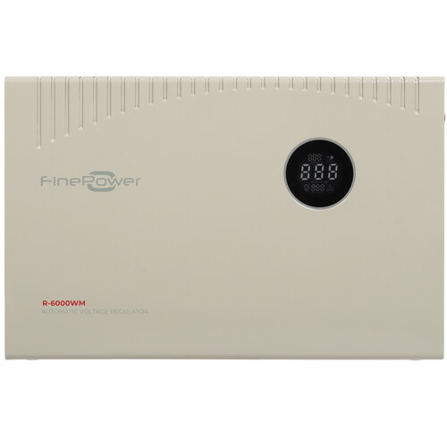 Купить Стабилизатор напряжения FinePower R-6000WM  9095826. Характеристики, отзывы и цены в Донецке