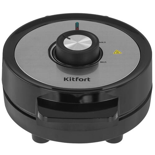 Купить Вафельница Kitfort КТ-3617 черный  9056597. Характеристики, отзывы и цены в Донецке