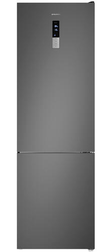 Купить Холодильник с морозильником  MAUNFELD MFF200NFSE серебристый  5068408. Характеристики, отзывы и цены в Донецке