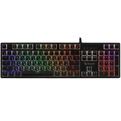 Купить Клавиатура проводная A4Tech Bloody S510NP  5074550. Характеристики, отзывы и цены в Донецке