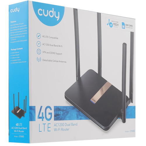 Купить Роутер Cudy LT500D  9087060. Характеристики, отзывы и цены в Донецке