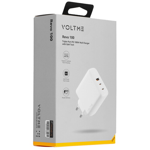 Купить Сетевое зарядное устройство VOLTME Revo 100 белый  9211006. Характеристики, отзывы и цены в Донецке