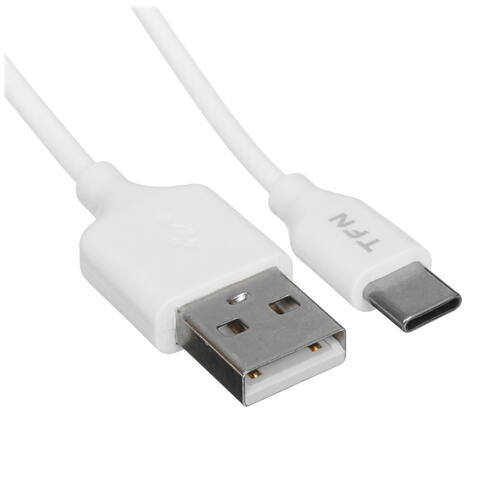 Купить Кабель витой TFN USB Type-C - USB 2.0 Type-A белый 1.2 м  5465321. Характеристики, отзывы и цены в Донецке