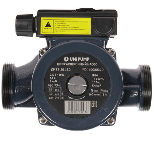 Купить Циркуляционный насос Unipump CP 32-80 180  1232085. Характеристики, отзывы и цены в Донецке