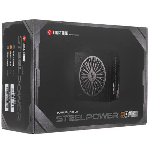Купить Блок питания Chieftec SteelPower 650W  4880624. Характеристики, отзывы и цены в Донецке