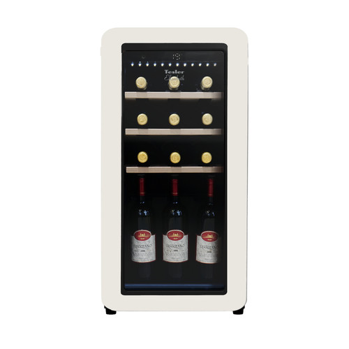Купить Винный шкаф Tesler CWC-188 бежевый  9259464. Характеристики, отзывы и цены в Донецке