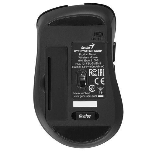 Купить Мышь беспроводная Genius Ergo 8100S  9140285. Характеристики, отзывы и цены в Донецке