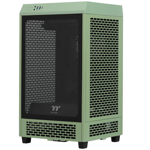 Купить Корпус Thermaltake The Tower 200 Matcha Green [CA-1X9-00SEWN-00] зеленый  5432576. Характеристики, отзывы и цены в Донецке