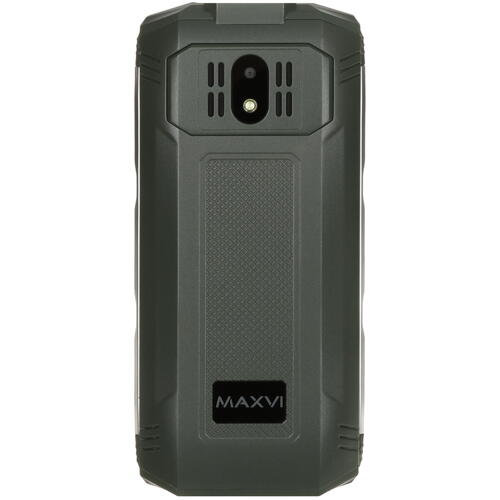 Купить Сотовый телефон Maxvi P101 зеленый/серебристый  9064653. Характеристики, отзывы и цены в Донецке
