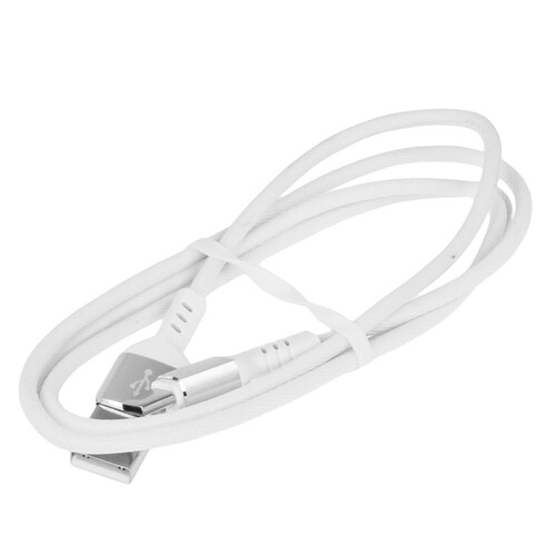 Купить Кабель круглый Perfeo USB Type-C - USB 2.0 Type-A белый 1 м  9173155. Характеристики, отзывы и цены в Донецке