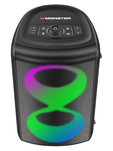 Купить Портативная аудиосистема MONSTER Cycle, черный  9309090. Характеристики, отзывы и цены в Донецке