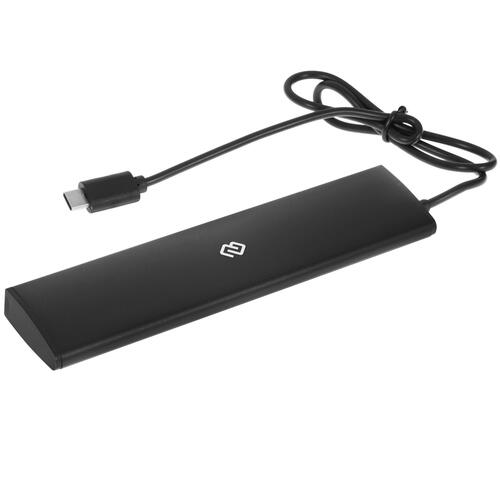 Купить USB-разветвитель Digma HUB-7U2.0-UC-B  8130649. Характеристики, отзывы и цены в Донецке