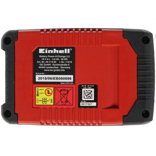 Купить Аккумулятор Einhell PXC 18V 2.0Ah Power X Change 18V  8119297. Характеристики, отзывы и цены в Донецке