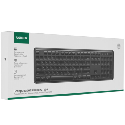Купить Клавиатура  беспроводная UGREEN K331  9283017. Характеристики, отзывы и цены в Донецке