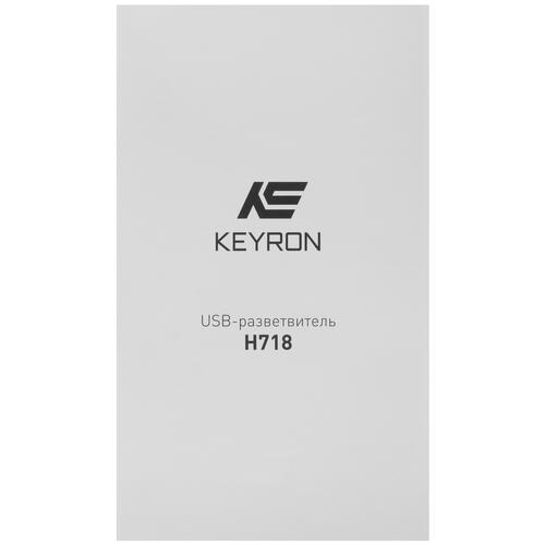Купить USB-разветвитель KEYRON H718  5402241. Характеристики, отзывы и цены в Донецке