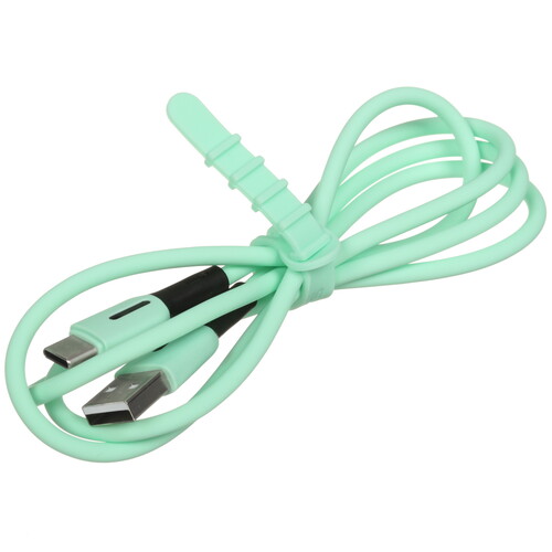 Купить Кабель круглый USAMS USB Type-C - USB 2.0 Type-A зеленый 1 м  5480440. Характеристики, отзывы и цены в Донецке