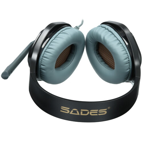 Купить Проводные наушники SADES SA-716 CPower голубой 2024  5609791. Характеристики, отзывы и цены в Донецке