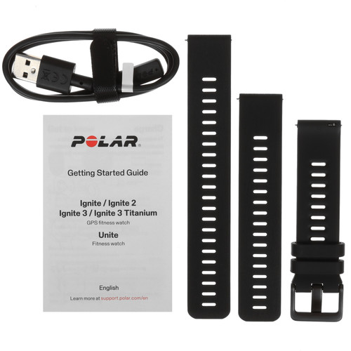 Купить Спортивные часы Polar Ignite 3 Titanium + доп. ремешок  5483237. Характеристики, отзывы и цены в Донецке
