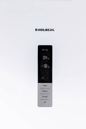 Купить Холодильник с морозильником   HOLBERG HRB 2001NDW белый  9141911. Характеристики, отзывы и цены в Донецке