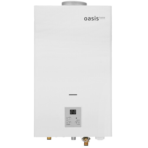 Купить Водонагреватель газовый Oasis Home MW-10  9231830. Характеристики, отзывы и цены в Донецке