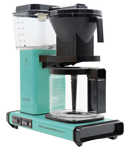 Купить Кофеварка капельная Moccamaster KBG Select 53981 бирюзовый  9076809. Характеристики, отзывы и цены в Донецке