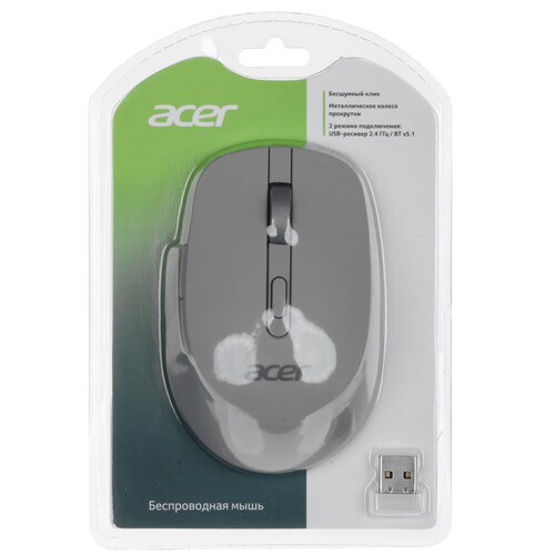 Купить Мышь беспроводная Acer OMR310  9216589. Характеристики, отзывы и цены в Донецке