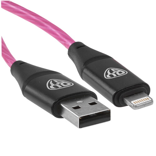 Купить Кабель круглый BY Lightning 8-pin - USB 2.0 Type-A розовый 1 м  5497286. Характеристики, отзывы и цены в Донецке