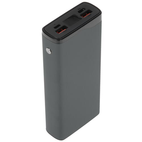 Купить Портативный аккумулятор Olmio QL-20 серый  4897125. Характеристики, отзывы и цены в Донецке