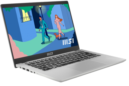 Купить 14" Ноутбук MSI Modern 14 C12MO-689RU серебристый  9188189. Характеристики, отзывы и цены в Донецке