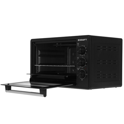 Купить Мини-печь Kraft KF-MO 270 черный  9229281. Характеристики, отзывы и цены в Донецке