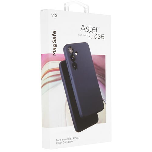 Купить Накладка  VLP Aster Case MagSafe для Samsung Galaxy S24+ синий  5460480. Характеристики, отзывы и цены в Донецке