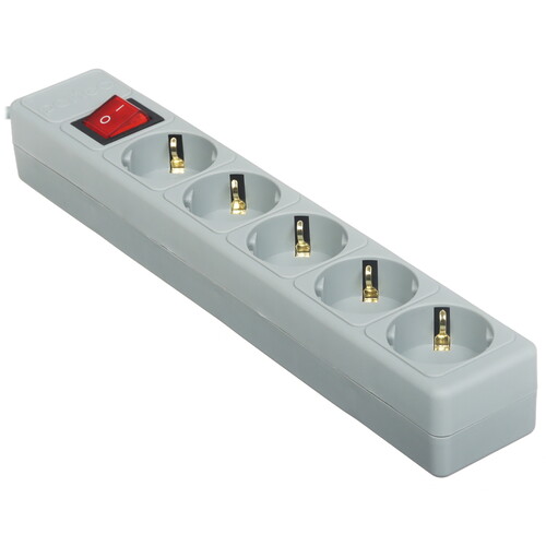 Купить Сетевой фильтр Perfeo POWER+ PF-PP-5/3.0-G серый  9172338. Характеристики, отзывы и цены в Донецке