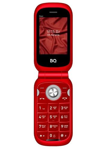 Купить Сотовый телефон BQ 2451 Daze красный  9111949. Характеристики, отзывы и цены в Донецке
