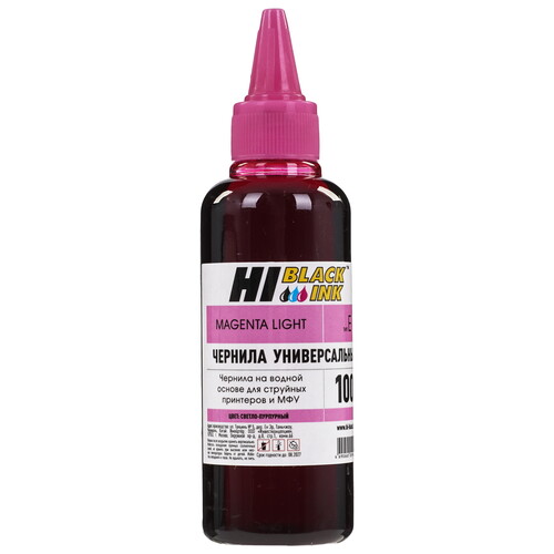 Купить Чернила водорастворимые Hi-Black 15070103850U светло-пурпурный  5499521. Характеристики, отзывы и цены в Донецке