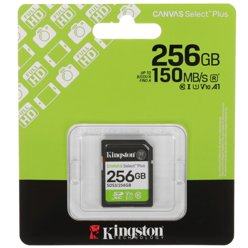 Купить Карта памяти Kingston SDXC 256 ГБ  5634476. Характеристики, отзывы и цены в Донецке