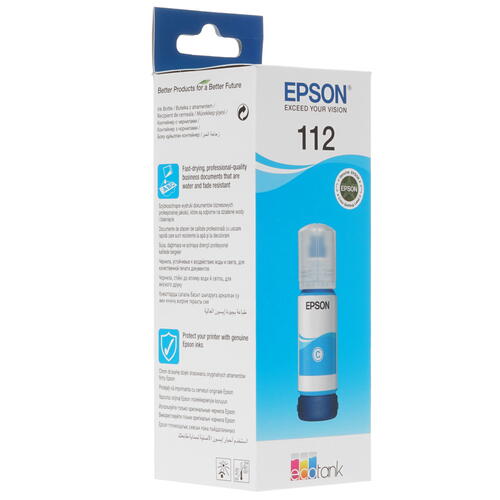 Купить Чернила пигментные Epson 112 [C13T06C24A] голубой  1691508. Характеристики, отзывы и цены в Донецке