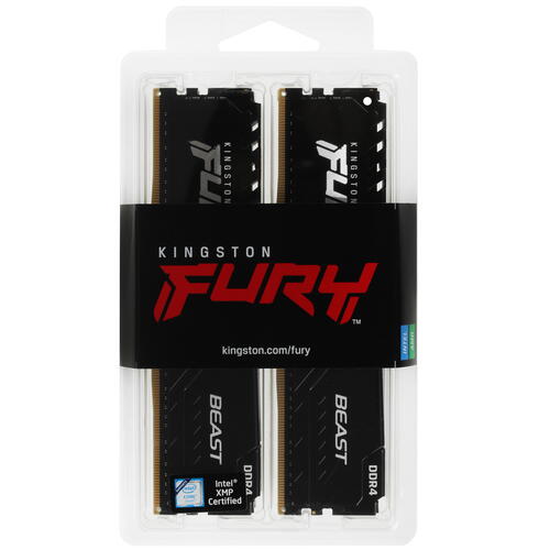Купить Оперативная память Kingston FURY Beast Black  5053640. Характеристики, отзывы и цены в Донецке