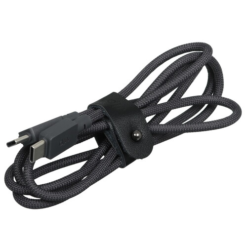 Купить Кабель круглый VLP USB Type-C - USB Type-C черный 1.2 м  5466285. Характеристики, отзывы и цены в Донецке