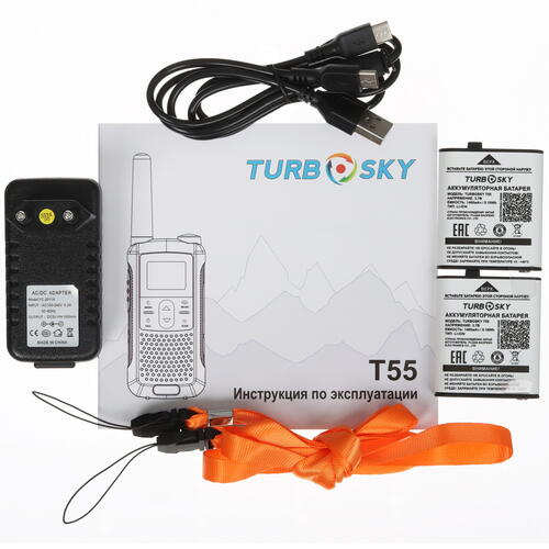 Купить Радиостанция TurboSky T55 зеленый  9066159. Характеристики, отзывы и цены в Донецке