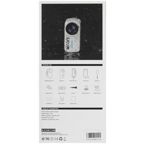 Купить Экшн-камера SJCAM C110+ черный  5475622. Характеристики, отзывы и цены в Донецке