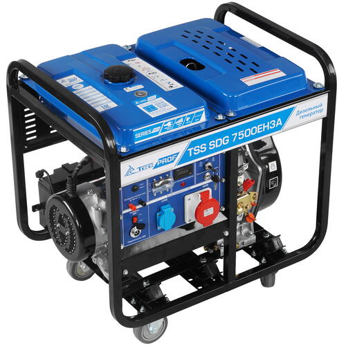 Купить Электрогенератор  дизельный  ТСС SDG 7500EH3A  5411128. Характеристики, отзывы и цены в Донецке